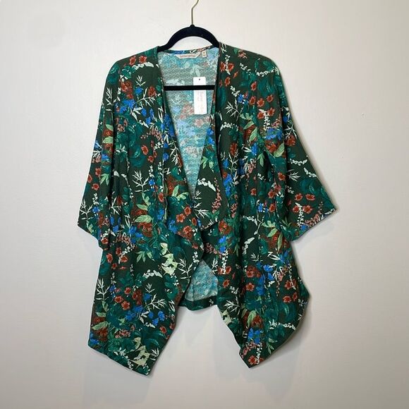 Soft Surroundings Cottage Garden Topper Open Front Cardigan XS - Picture 2 of 9